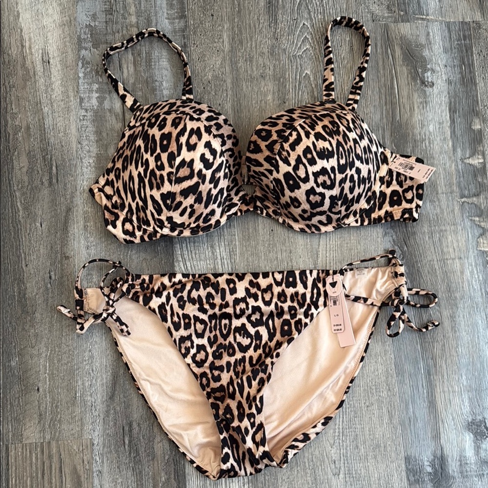 NWT Victorias Secret - Leopard Print Bikini Set